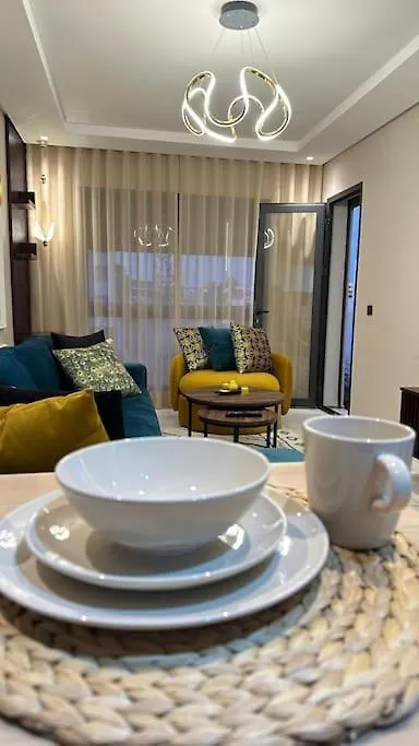 公寓 Stylish Appartement Lumineux Et Luxueux Au Coeur De Maarif Quartier Palmier Pres De Station Tramway & Bd Abdelmoumen 卡萨布兰卡