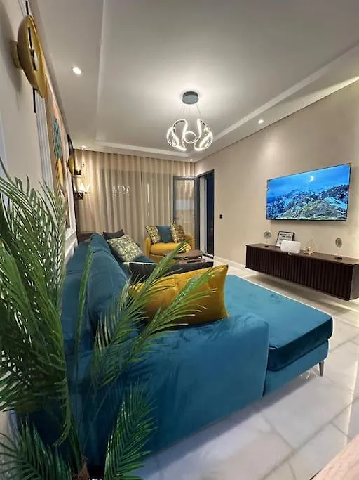 Stylish Appartement Lumineux Et Luxueux Au Coeur De Maarif Quartier Palmier Pres De Station Tramway & Bd Abdelmoumen 卡萨布兰卡 公寓